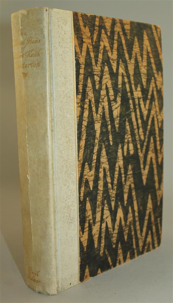 Chesterton (G. K.) - The Collected Poems, signed and numbered 347/350